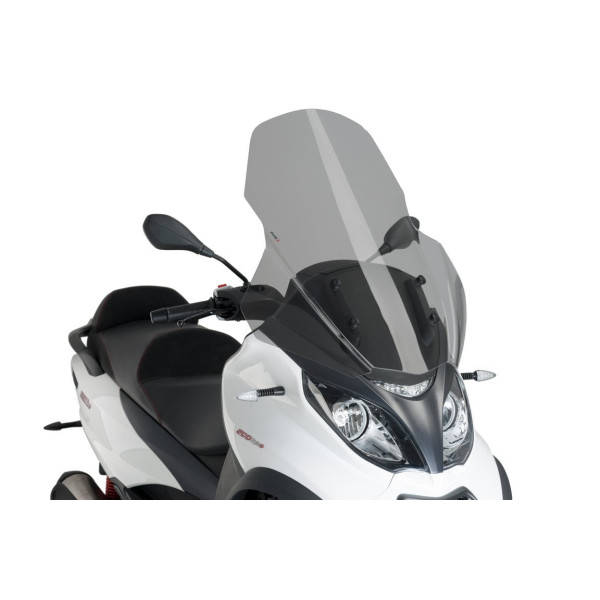Puig Puig touring screen | light smoke | piaggio mp3 350 2018>current
